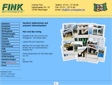 Tablet Screenshot of fink-wintergarten.de